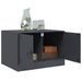 Table basse anthracite 67x50x44 cm acier - Photo n°5