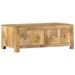 Table basse avec 4 tiroirs 90x50x35 cm Bois solide de manguier - Photo n°9