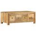 Table basse avec 4 tiroirs 90x50x35 cm Bois solide de manguier - Photo n°11