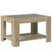 Table basse avec LED chêne sonoma 73x53x45 cm bois d'ingénierie - Photo n°8