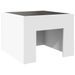 Table basse avec LED infini blanc 40x40x30 cm - Photo n°8