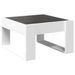 Table basse avec LED infini blanc 50x53x30 cm - Photo n°8