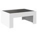 Table basse avec LED infini blanc 70x50x30 cm - Photo n°8