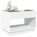 Table basse avec LED infini blanc 70x50x50 cm - Photo n°4