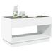 Table basse avec LED infini blanc 90x50x50 cm - Photo n°4