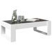 Table basse avec LED infini blanc 90x53x30 cm - Photo n°5