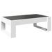 Table basse avec LED infini blanc 90x53x30 cm - Photo n°8