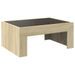 Table basse avec LED infini chêne sonoma 70x50x30 cm - Photo n°8