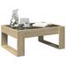 Table basse avec LED infini chêne sonoma 70x53x30 cm - Photo n°5