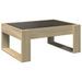 Table basse avec LED infini chêne sonoma 70x53x30 cm - Photo n°8