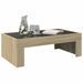 Table basse avec LED infini chêne sonoma 90x50x30 cm - Photo n°5