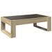 Table basse avec LED infini chêne sonoma 90x53x30 cm - Photo n°8