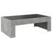 Table basse avec LED infini gris béton 90x50x30 cm - Photo n°8