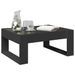 Table basse avec LED infini noir 70x53x30 cm - Photo n°5