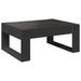 Table basse avec LED infini noir 70x53x30 cm - Photo n°8