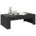 Table basse avec LED infini noir 90x50x30 cm - Photo n°5