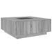 Table basse avec LED infini sonoma gris 100x100x40 cm - Photo n°8