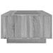 Table basse avec LED infini sonoma gris 116x69x40 cm - Photo n°7