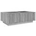 Table basse avec LED infini sonoma gris 116x69x40 cm - Photo n°8