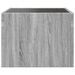 Table basse avec LED infini sonoma gris 40x40x30 cm - Photo n°7