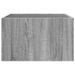 Table basse avec LED infini sonoma gris 50x50x30 cm - Photo n°7