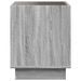 Table basse avec LED infini sonoma gris 50x50x50 cm - Photo n°7