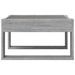 Table basse avec LED infini sonoma gris 50x53x30 cm - Photo n°6