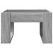 Table basse avec LED infini sonoma gris 50x53x30 cm - Photo n°7