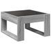 Table basse avec LED infini sonoma gris 50x53x30 cm - Photo n°8