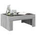 Table basse avec LED infini sonoma gris 70x50x30 cm - Photo n°5