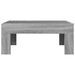 Table basse avec LED infini sonoma gris 70x50x30 cm - Photo n°6