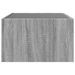 Table basse avec LED infini sonoma gris 70x50x30 cm - Photo n°7