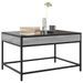 Table basse avec LED infini sonoma gris 70x50x41 cm - Photo n°4