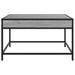 Table basse avec LED infini sonoma gris 70x50x41 cm - Photo n°5