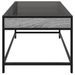 Table basse avec LED infini sonoma gris 70x50x41 cm - Photo n°6