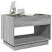 Table basse avec LED infini sonoma gris 70x50x50 cm - Photo n°4