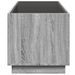 Table basse avec LED infini sonoma gris 70x50x50 cm - Photo n°7