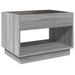 Table basse avec LED infini sonoma gris 70x50x50 cm - Photo n°8