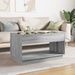 Table basse avec LED infini sonoma gris 90x50x50 cm - Photo n°3