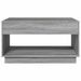 Table basse avec LED infini sonoma gris 90x50x50 cm - Photo n°6