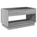 Table basse avec LED infini sonoma gris 90x50x50 cm - Photo n°8