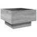 Table basse avec LED sonoma gris 50x50x30 cm bois d'ingénierie - Photo n°8