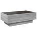 Table basse avec LED sonoma gris 90x50x30 cm bois d'ingénierie - Photo n°8