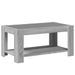 Table basse avec LED sonoma gris 93x53x45 cm bois d'ingénierie - Photo n°8