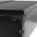Table basse avec roulettes noir 110x52x43 cm bois d'ingénierie - Photo n°7