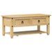 Table basse avec tiroirs Corona 100x48x45 cm bois de pin massif - Photo n°2