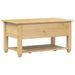 Table basse avec tiroirs Corona 85x50x45 cm bois de pin massif - Photo n°6