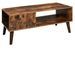 Table basse avec une niche marron vintage style industriel Kaza 100 cm - Photo n°2