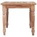 Table basse Batavia 90x50x45 cm Blanchie Bois de teck solide - Photo n°3