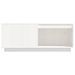 Table basse Blanc 100x101x40,5 cm Bois massif de pin - Photo n°5